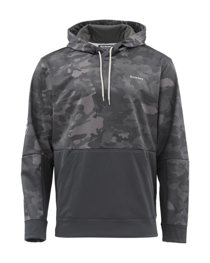 Veste Polaire Simms Rogue Homme - Bleu Camouflage - Taille S - Pour La Pêche